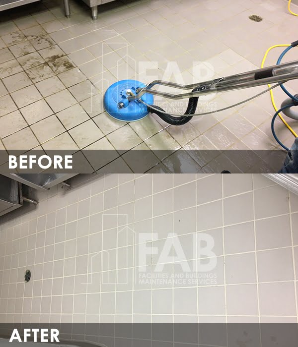 Tile and Grout - Before&After