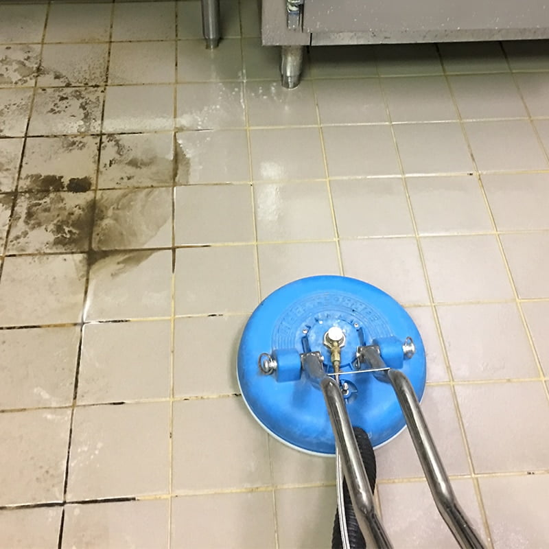 satisfying cleaning grout